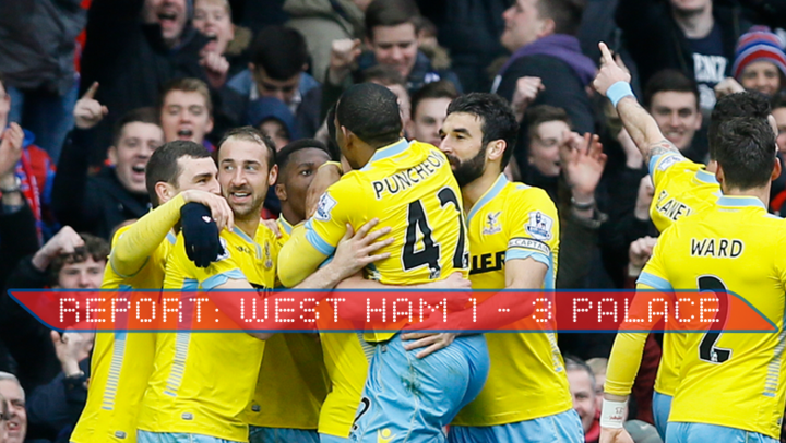 West Ham 1 Crystal Palace 3