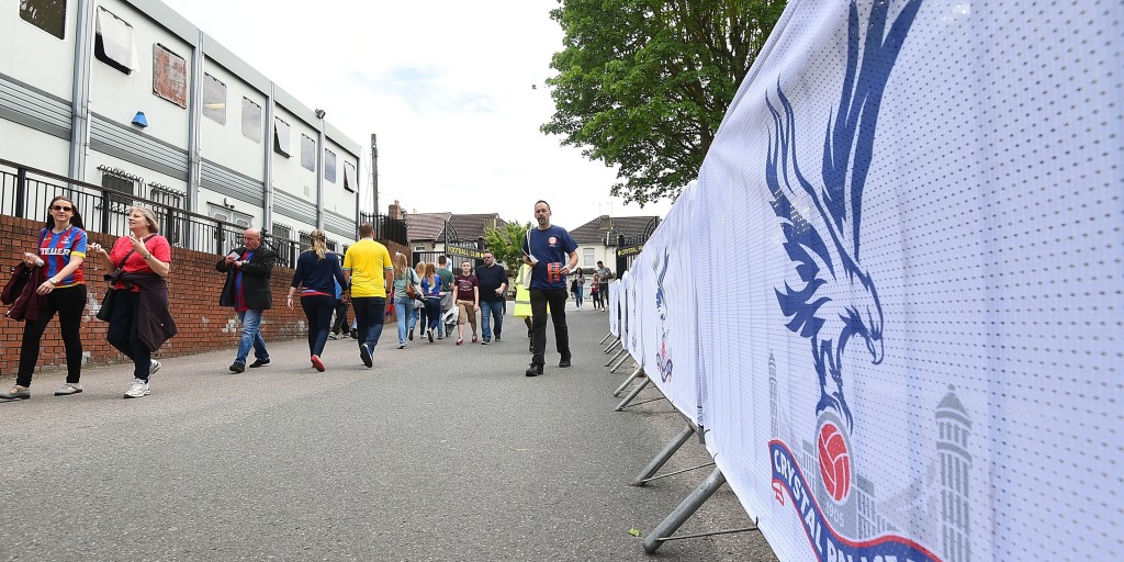 Eagles to train on Selhurst Park pitch