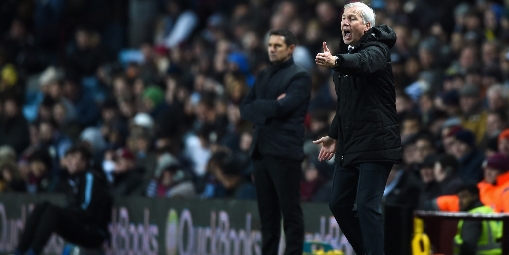 Pardew rules out quartet for trip to Man City