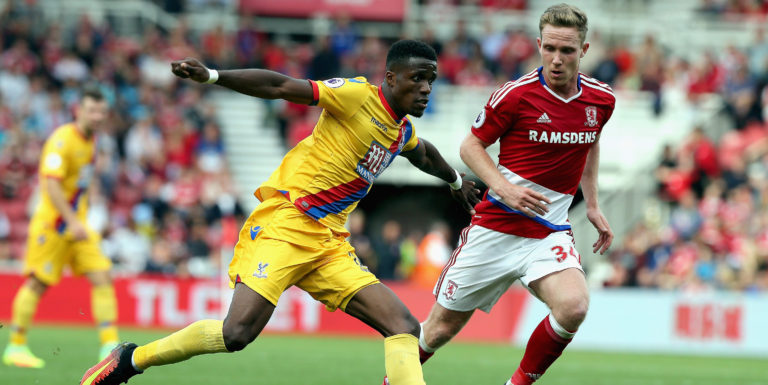 Pardew slaps huge price tag on Wilfried Zaha