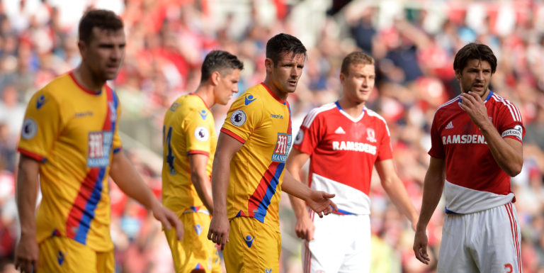 Who was Crystal Palace’s best player against Middlesbrough?