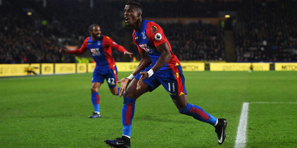 Zaha scores on his second appearance for Ivory Coast