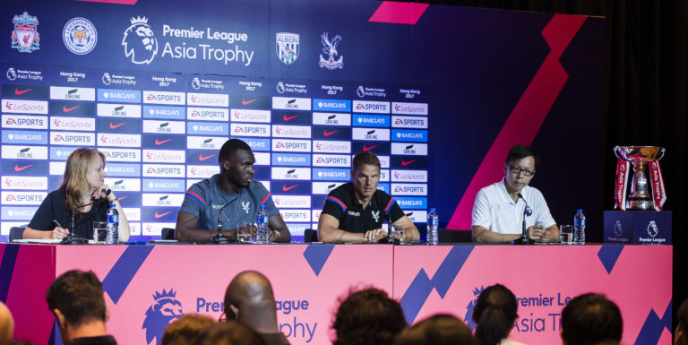 Benteke happy at Palace despite interest from other clubs