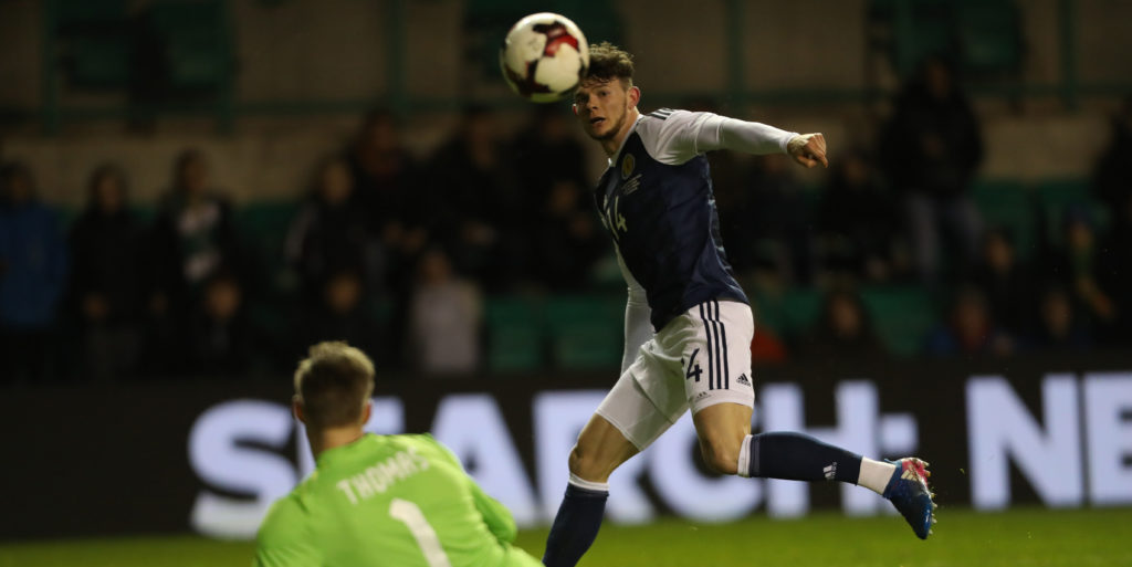 Canada players in action during an international friendly against Scotland