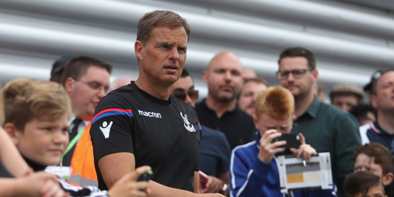 Frank de Boer irons out his expectations for this season