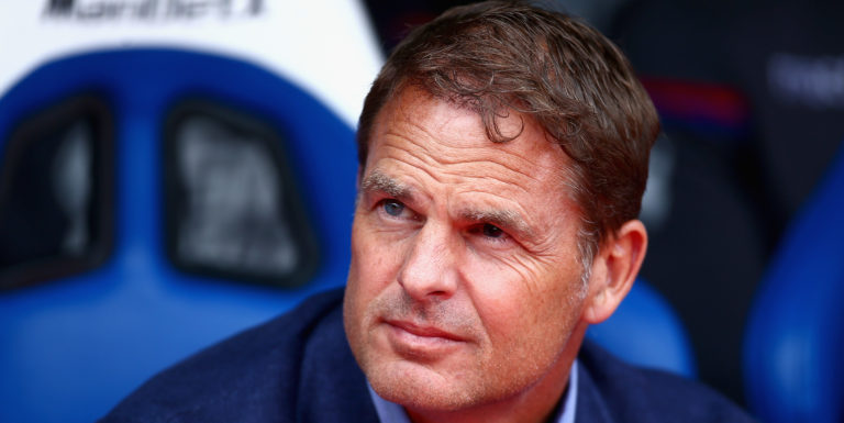 REACTION: de Boer admits very hard lessons have been learned