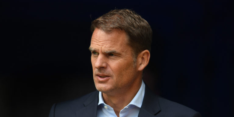 Crystal Palace sack Frank de Boer