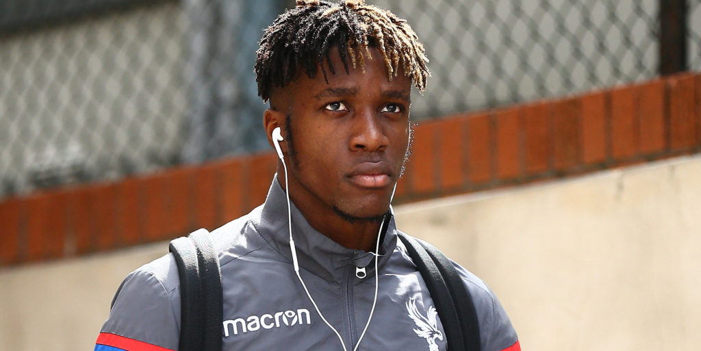 Zaha returns to full training