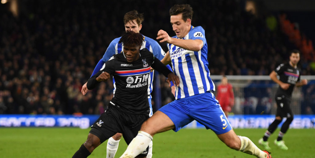 Zaha heaps praise on Palace fans after Brighton draw