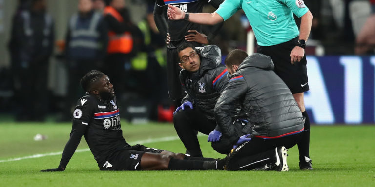 Sako suffers ankle break from Zabaleta challenge