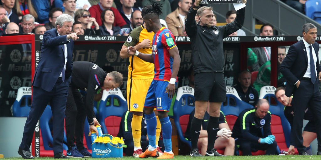 Roy Hodgson admits blame for Wilfried Zaha turning his back on England