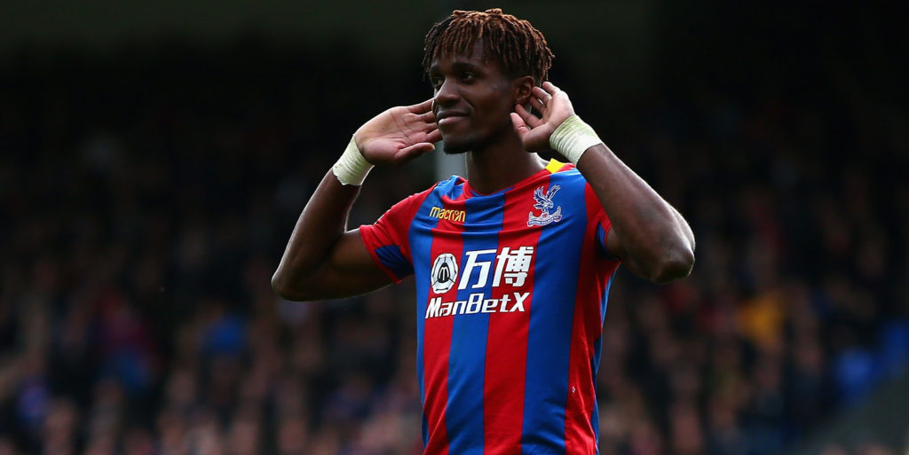 Wilfried Zaha nominated for monthly award