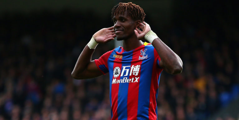 Wilfried Zaha nominated for monthly award