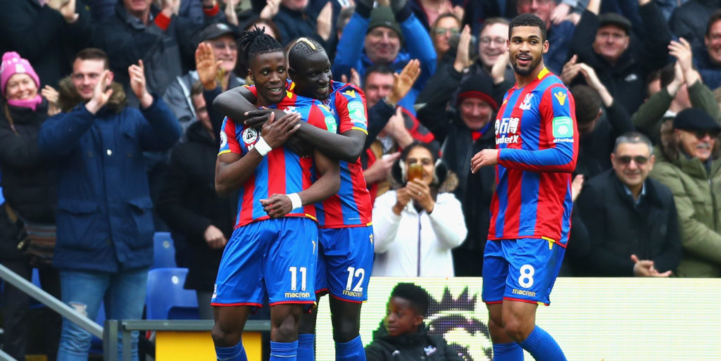 Zaha aiming for strong finish to the season against West Brom