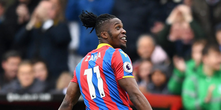 Zaha named Premier League player of the month for April