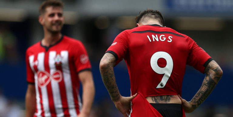 Southampton forward Ings struggling for fitness ahead of Palace clash
