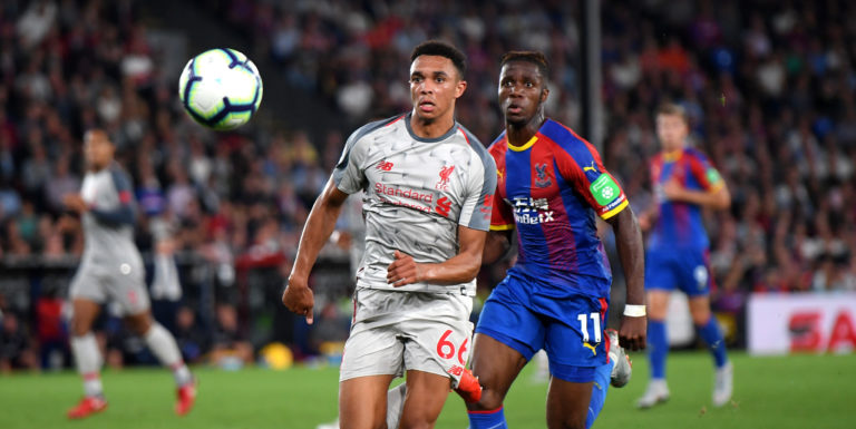 Wilfried Zaha compared to Neymar and Ronaldo by Trent Alexander-Arnold