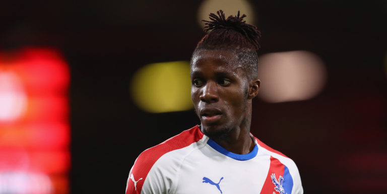 Wilfried Zaha should be fit to face Chelsea on Sunday