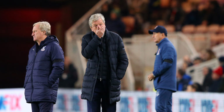 Hodgson hails Zaha ahead of United clash