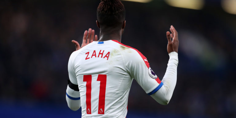 Zaha declares himself fit for United game