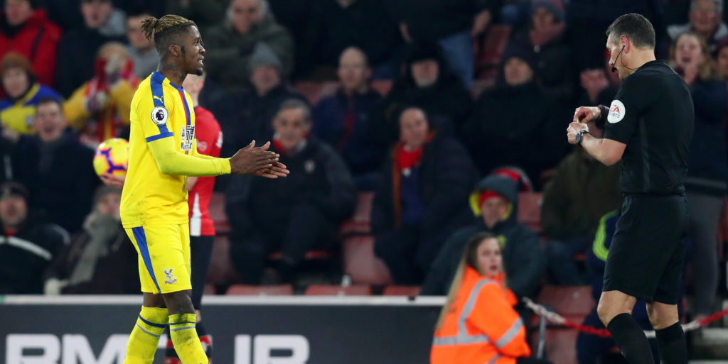 Zaha reportedly challenges improper conduct charge