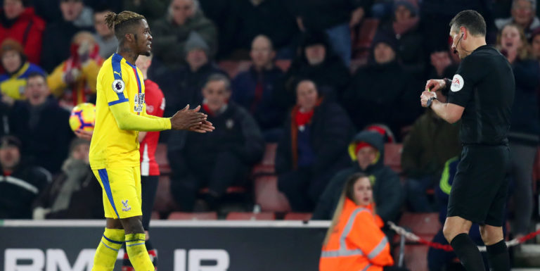 Zaha reportedly challenges improper conduct charge