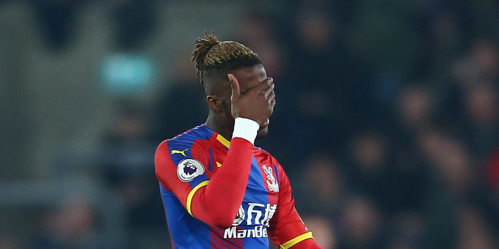 Palace not willing to accept player as part of swap deal for Zaha