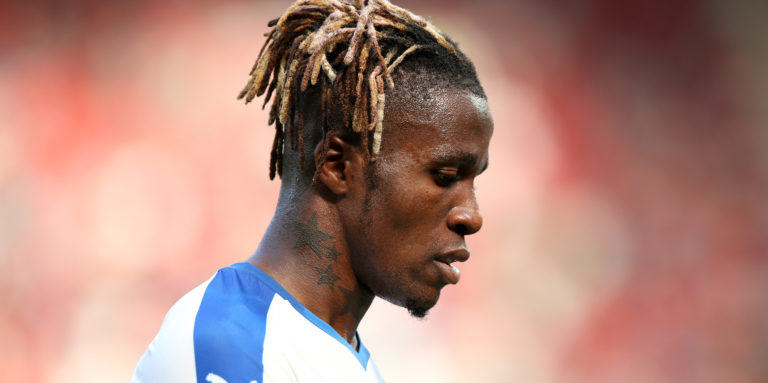 Palace fans react as PSG linked with £100 million offer for Wilfried Zaha