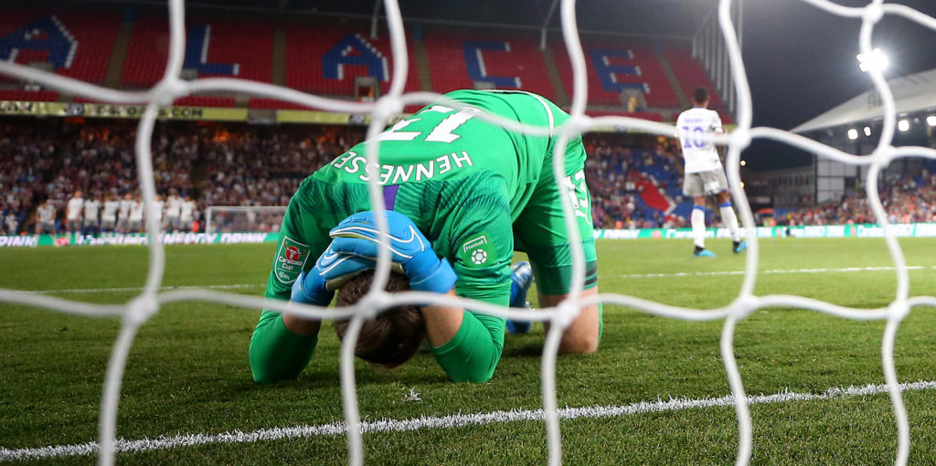 Crystal Palace fans react as Palace dumped out of Carabao Cup