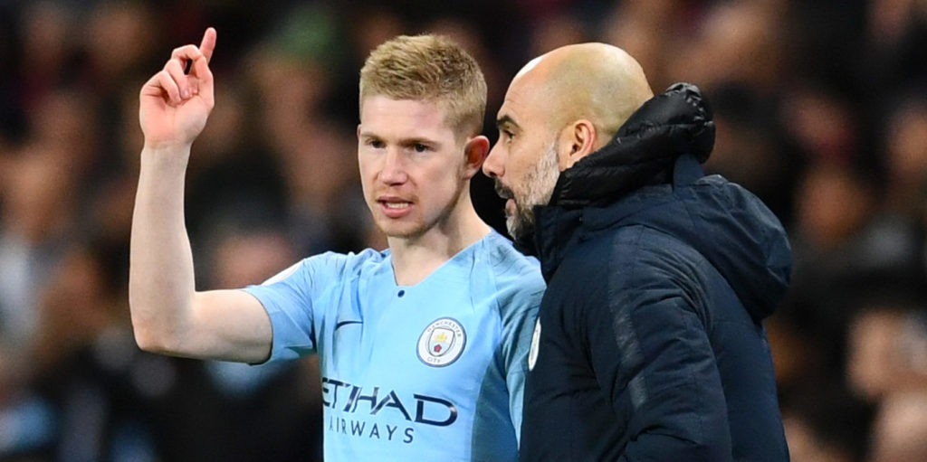 Pep Guardiola confirms Kevin de Bruyne is back in contention for Palace clash