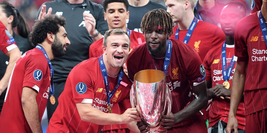 Xherdan Shaqiri returns to Liverpool training ahead of Palace clash