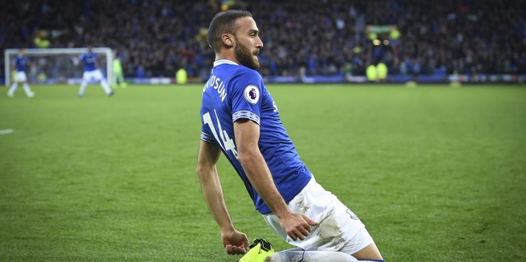 Crystal Palace are in talks to sign Cenk Tosun on loan