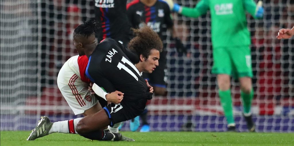Arsenal fans hit back at Palace’s dig at the Gunners regarding Zaha