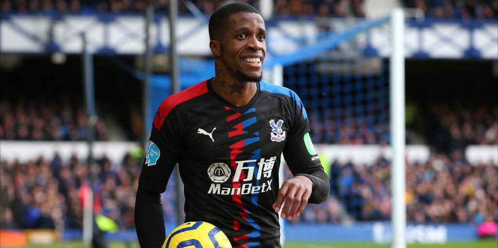 Palace fans feel Zaha will leave the club at the end of the season