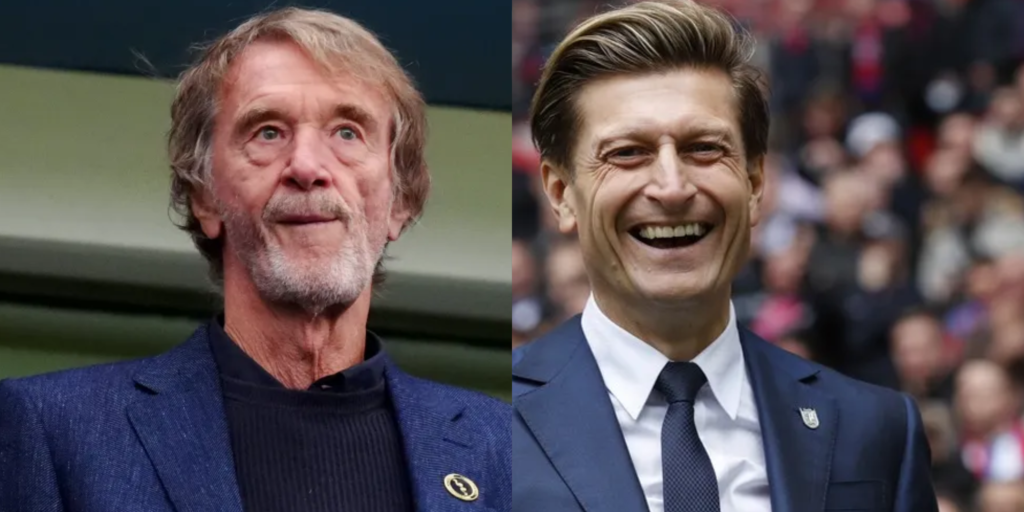 Jim Ratcliffe, Steve Parish, Manchester United, Crystal Palace