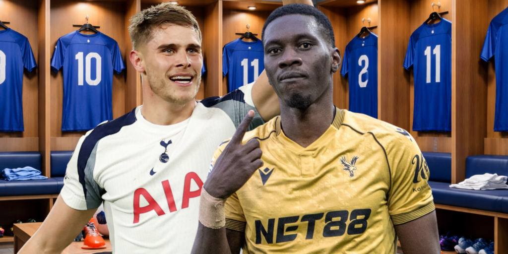 Micky Van de Ven, Ismaila Sarr, Tottenham, Crystal Palace