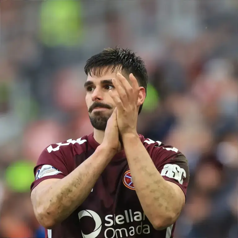 Crystal Palace battle with Brighton for Hearts star Claudio Braga downplayed