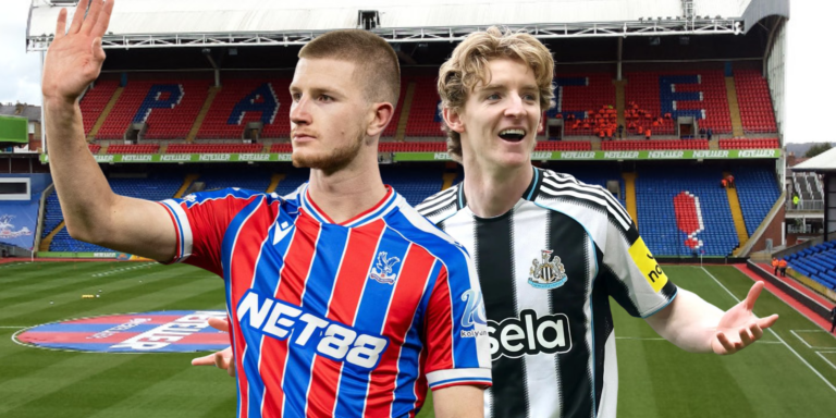 Crystal Palace vs Newcastle Joint XI: No Tonali and Mateta