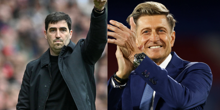 Andoni Iraola, Steve Parish, Crystal Palace