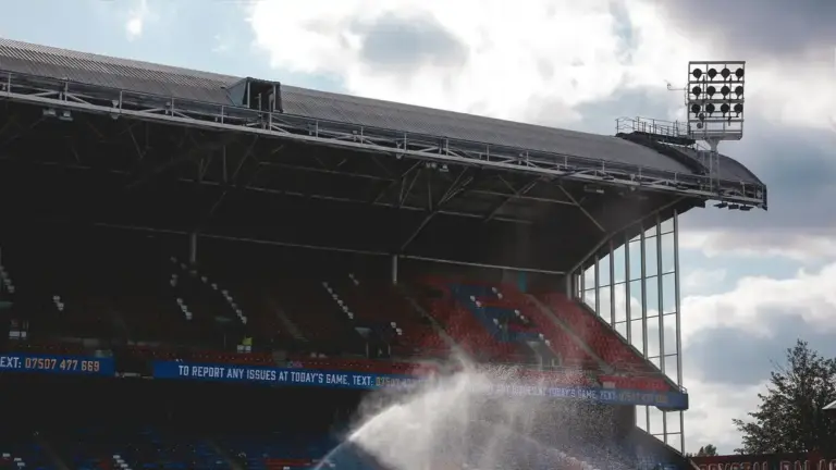 General view of Crystal Palace's Selhurst Park used for a transfer news update