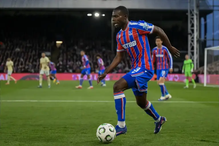 Tyrick Mitchell Reacts to Crystal Palace Reaching Conference League Final