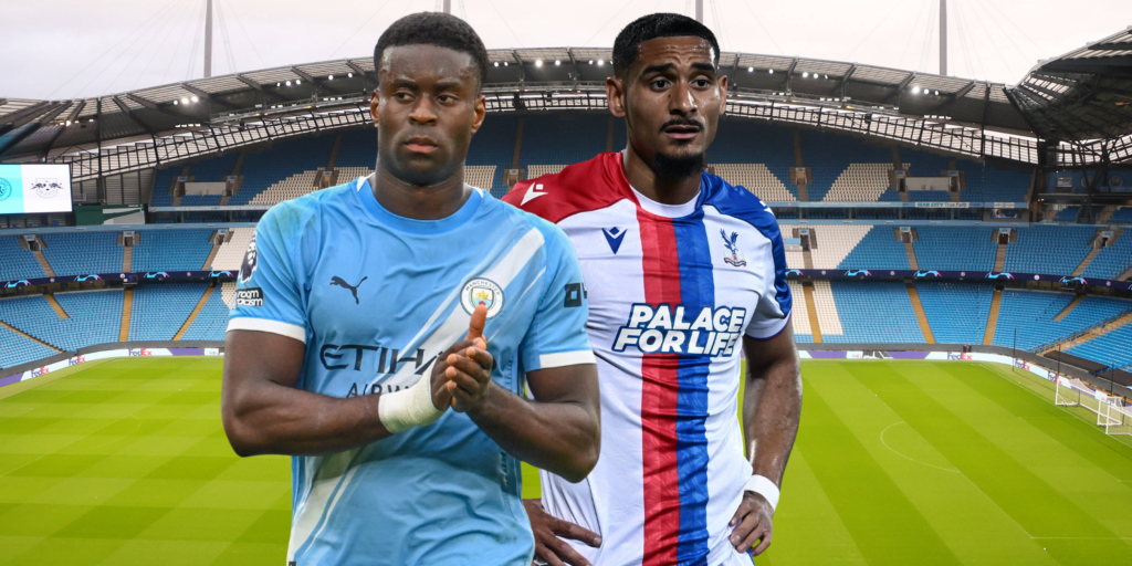 Marc Guehi, Maxence Lacroix, Crystal Palace, Manchester City