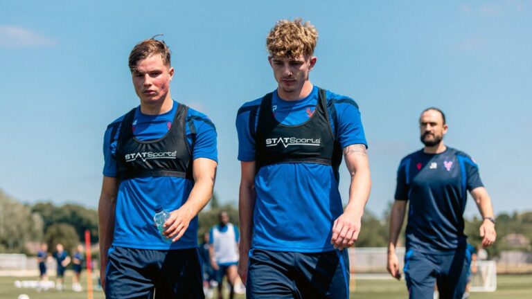 Palace prospect Walker-Smith training with the Crystal Palace squad