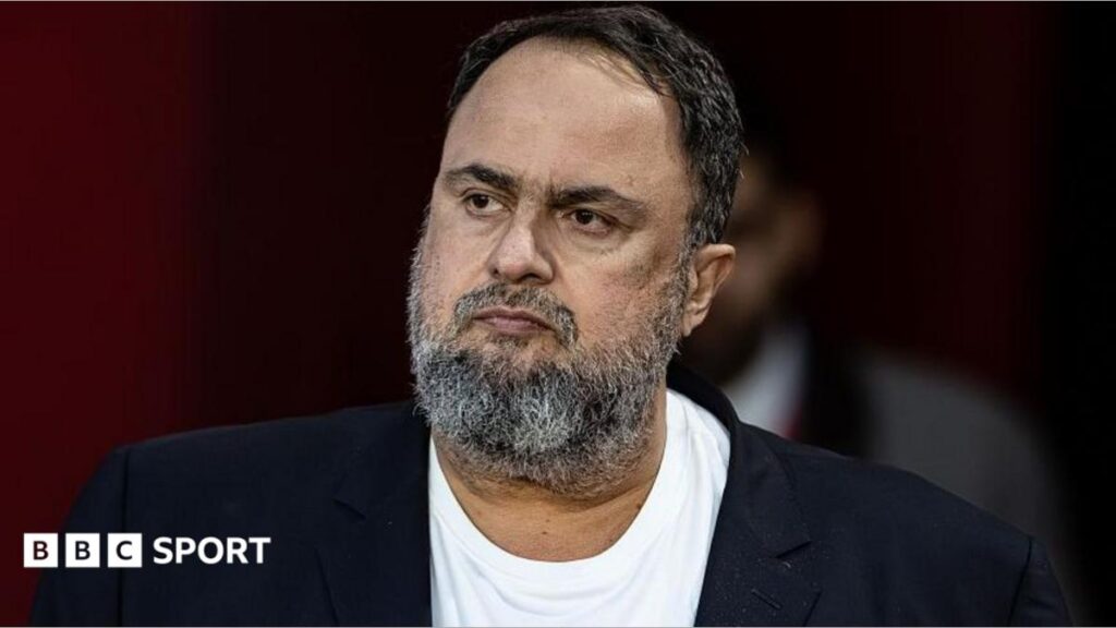 Nottingham Forest owner Evangelos Marinakis (Getty Images via BBC)