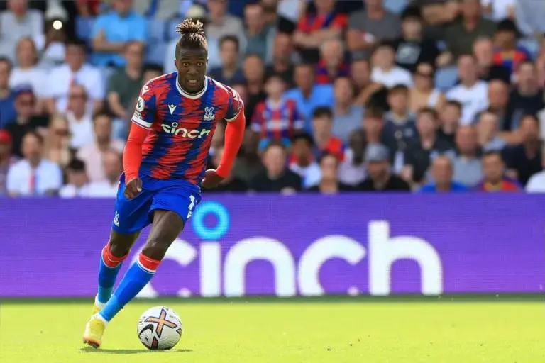 Wilfried Zaha is back at Crystal Palace