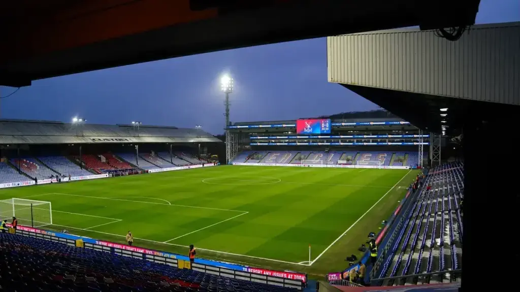 Crystal Palace New Beckenham nursery: Selhurst Park stadium interior